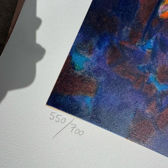 Beverly Wilson Signed Vineyard Print (Amuse-Bouche Wine Art) #550/700 - Picture 2 of 4